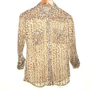 Leopard blouse